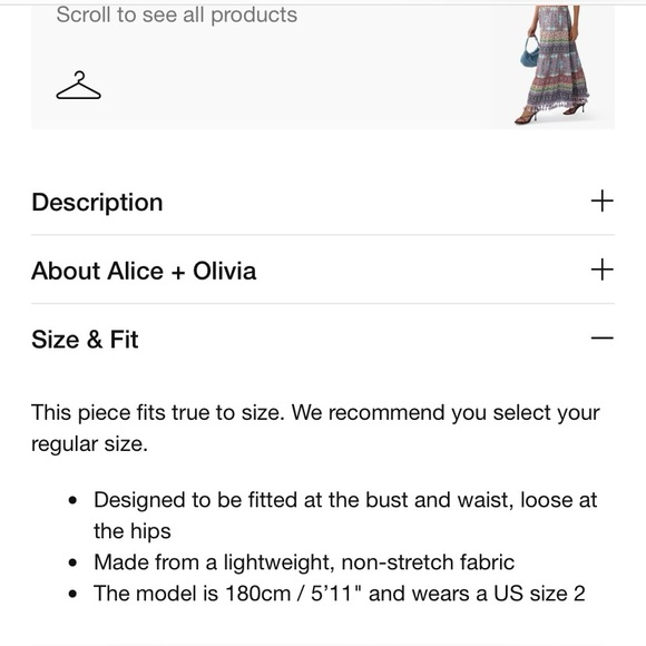 Alice and Olivia Minka Tie Front Maxi Dress Women's 4 Multi Printed Sleeveless - Picture 8 of 10